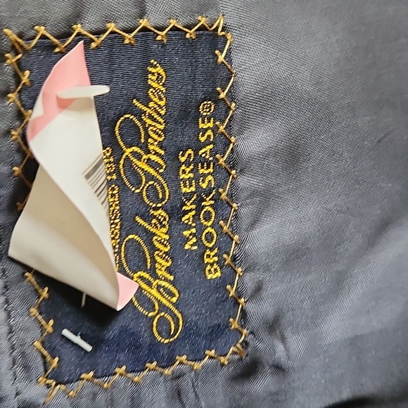 Brooks Brothers Custom-Tailored Neiman's 100% Wool Textured Blazer/Suit Jacket - Picture 3 of 3